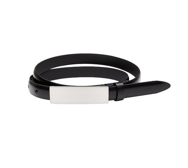 NNT Women's Slimline Belt - Black - Belts