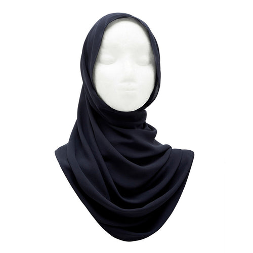 NNT Women's Hijab - Navy - Headwear