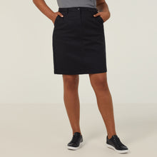 Load image into Gallery viewer, NNT Women&#39;s Chino Skirt - Black - Skirts/Dresses
