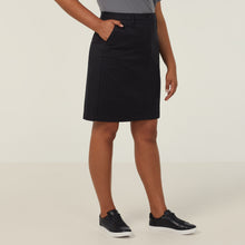 Load image into Gallery viewer, NNT Women&#39;s Chino Skirt - Black - Skirts/Dresses
