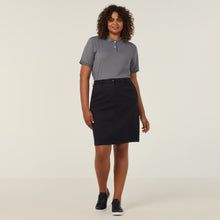 Load image into Gallery viewer, NNT Women&#39;s Chino Skirt - Black - Skirts/Dresses
