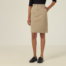 Load image into Gallery viewer, NNT Women&#39;s Chino Skirt - Desert - Skirts/Dresses
