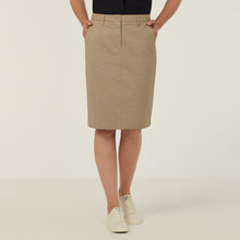 Load image into Gallery viewer, NNT Women&#39;s Chino Skirt - Desert - Skirts/Dresses
