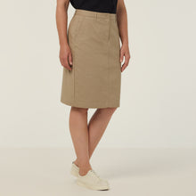 Load image into Gallery viewer, NNT Women&#39;s Chino Skirt - Desert - Skirts/Dresses
