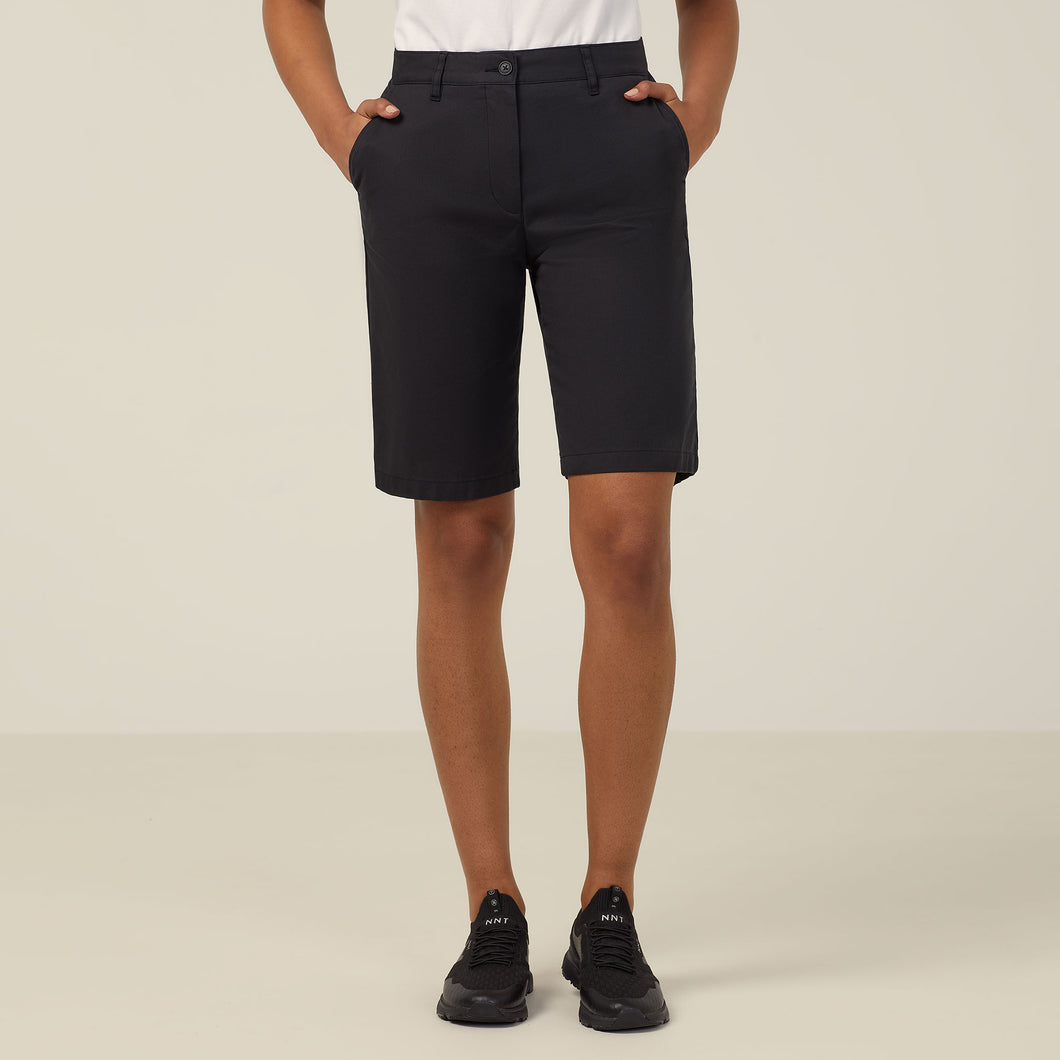 NNT Women's Chino Short - Black - Shorts