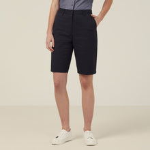 Load image into Gallery viewer, NNT Women&#39;s Chino Short - Navy - Shorts
