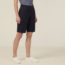 Load image into Gallery viewer, NNT Women&#39;s Chino Short - Navy - Shorts
