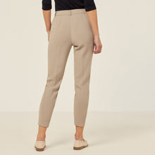 Load image into Gallery viewer, NNT Women's Crepe Stretchwaist 3/4 Pant - Beige - Pants
