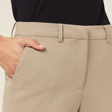 Load image into Gallery viewer, NNT Women's Crepe Stretchwaist 3/4 Pant - Beige - Pants
