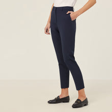 Load image into Gallery viewer, NNT Women's Crepe Stretchwaist 3/4 Pant - Navy - Pants
