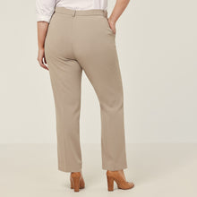 Load image into Gallery viewer, NNT Women's Crepe Straight Leg Pant - Beige - Pants
