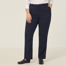 Load image into Gallery viewer, NNT Women's Crepe Straight Leg Pant - Navy - Pants
