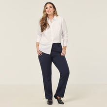Load image into Gallery viewer, NNT Women's Crepe Straight Leg Pant - Navy - Pants
