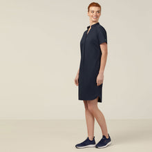 Load image into Gallery viewer, NNT Women&#39;s Next-Gen Antibacterial Active Anderson Scrub Dress - Midnight - Scrubs
