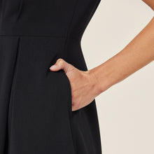 Load image into Gallery viewer, NNT Women&#39;s Crepe Stretch Sleeveless Dress - Black - Skirts/Dresses
