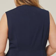 Load image into Gallery viewer, NNT Women&#39;s Crepe Stretch Sleeveless Dress - Navy - Skirts/Dresses
