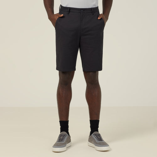 NNT Men's Chino Short - Black - Shorts