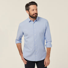 Load image into Gallery viewer, NNT Men&#39;s Chambray Long Sleeve Shirt - Light Blue - Shirts
