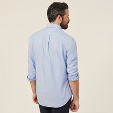 Load image into Gallery viewer, NNT Men&#39;s Chambray Long Sleeve Shirt - Light Blue - Shirts
