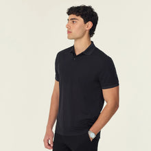 Load image into Gallery viewer, NNT Men's Base Cool S/S Polo - Black
