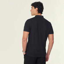 Load image into Gallery viewer, NNT Men's Base Cool S/S Polo - Black
