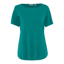 Load image into Gallery viewer, NNT Women's Matt Jersey Boat Neck Top - Emerald

