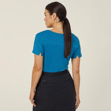 Load image into Gallery viewer, NNT Women's Matt Jersey Boat Neck Top - Teal
