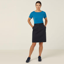 Load image into Gallery viewer, NNT Women's Matt Jersey Boat Neck Top - Teal
