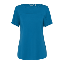 Load image into Gallery viewer, NNT Women's Matt Jersey Boat Neck Top - Teal
