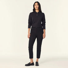 Load image into Gallery viewer, NNT Women's Anti-Bac Polyface L/S Polo - Black
