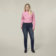 Load image into Gallery viewer, Mustang Women's Closed Front Workshirt - Blush
