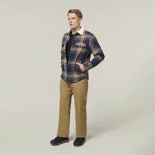 Load image into Gallery viewer, Hard Yakka Men's Heritage Trucker Sherpa Jacket - Woodlands
