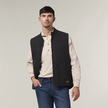 Load image into Gallery viewer, Mustang Men's Outback Canvas Vest - Black
