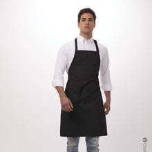 Load image into Gallery viewer, Chef Works Unisex Bib Apron - Black
