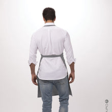 Load image into Gallery viewer, Chef Works Unisex Bib Apron - Grey
