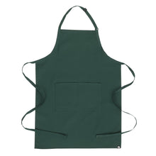 Load image into Gallery viewer, Chef Works Unisex Bib Apron - Hunter Green
