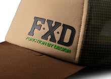 Load image into Gallery viewer, FXD Unisex Tech Trucker Cap - KHAKI
