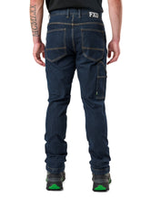 Load image into Gallery viewer, FXD Men's Wd-4 Coolmax Stretch Denim Straight Fit Jeans - Dark Blue
