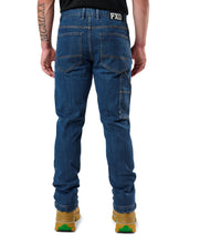 Load image into Gallery viewer, FXD Men's Wd-4 Coolmax Stretch Denim Straight Fit Jeans - Mid Blue
