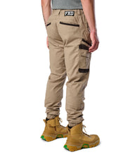 Load image into Gallery viewer, FXD Men's Wp-12C Cuffed Elastic Waisted Stretch Ripstop Pants - Khaki
