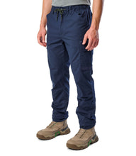 Load image into Gallery viewer, FXD Men's Wp-12 Elastic Waisted Stretch Ripstop Pants - Navy
