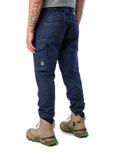 Load image into Gallery viewer, FXD Men's Wp-12 Cuffed Elastic Waisted Stretch Ripstop Pants - Navy

