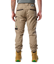Load image into Gallery viewer, FXD Men's Wp-12 Elastic Waisted Stretch Ripstop Pants - Khaki
