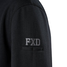 Load image into Gallery viewer, FXD Men's Zip Thru Hoodie - BLACK
