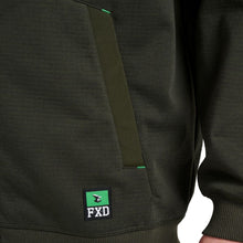 Load image into Gallery viewer, FXD Men's Zip Thru Hoodie - GREEN
