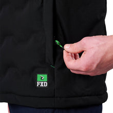Load image into Gallery viewer, FXD Men's Insulated Vest - BLACK
