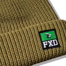 Load image into Gallery viewer, FXD Unisex Knit Ribbed Beanie - Sage
