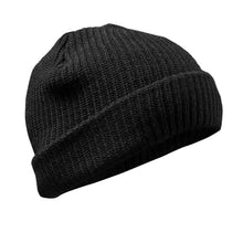 Load image into Gallery viewer, FXD Unisex Knit Ribbed Beanie - Black
