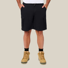 Load image into Gallery viewer, Hard Yakka Men's Edge Wide Leg Short Ripstop - Black
