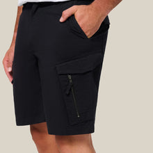Load image into Gallery viewer, Hard Yakka Men's Edge Wide Leg Short Ripstop - Black
